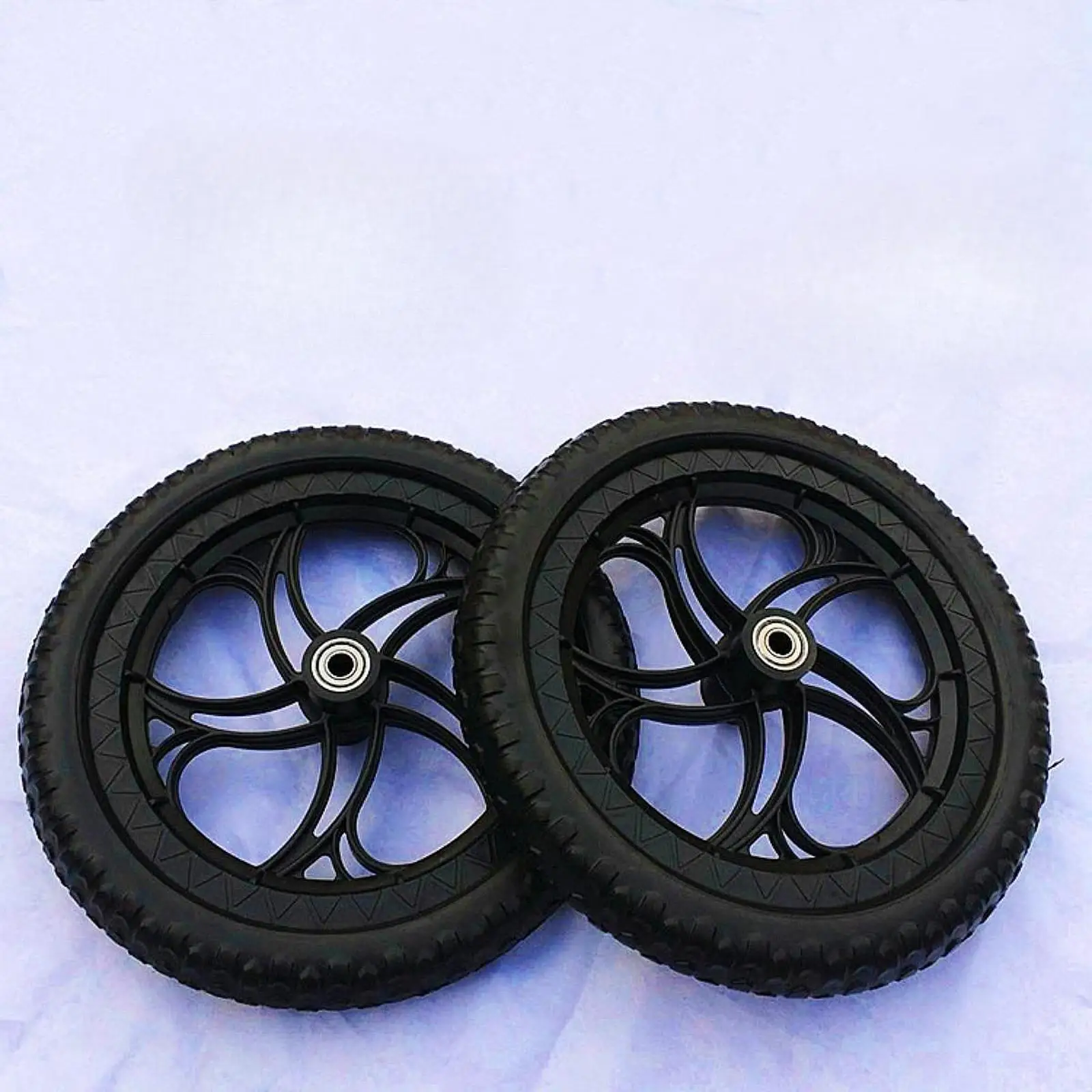 Versatile Balance Bike Replacement Wheels Non Inflatable Bicycle Tyre for Boys Girls Riding Birthday Gift