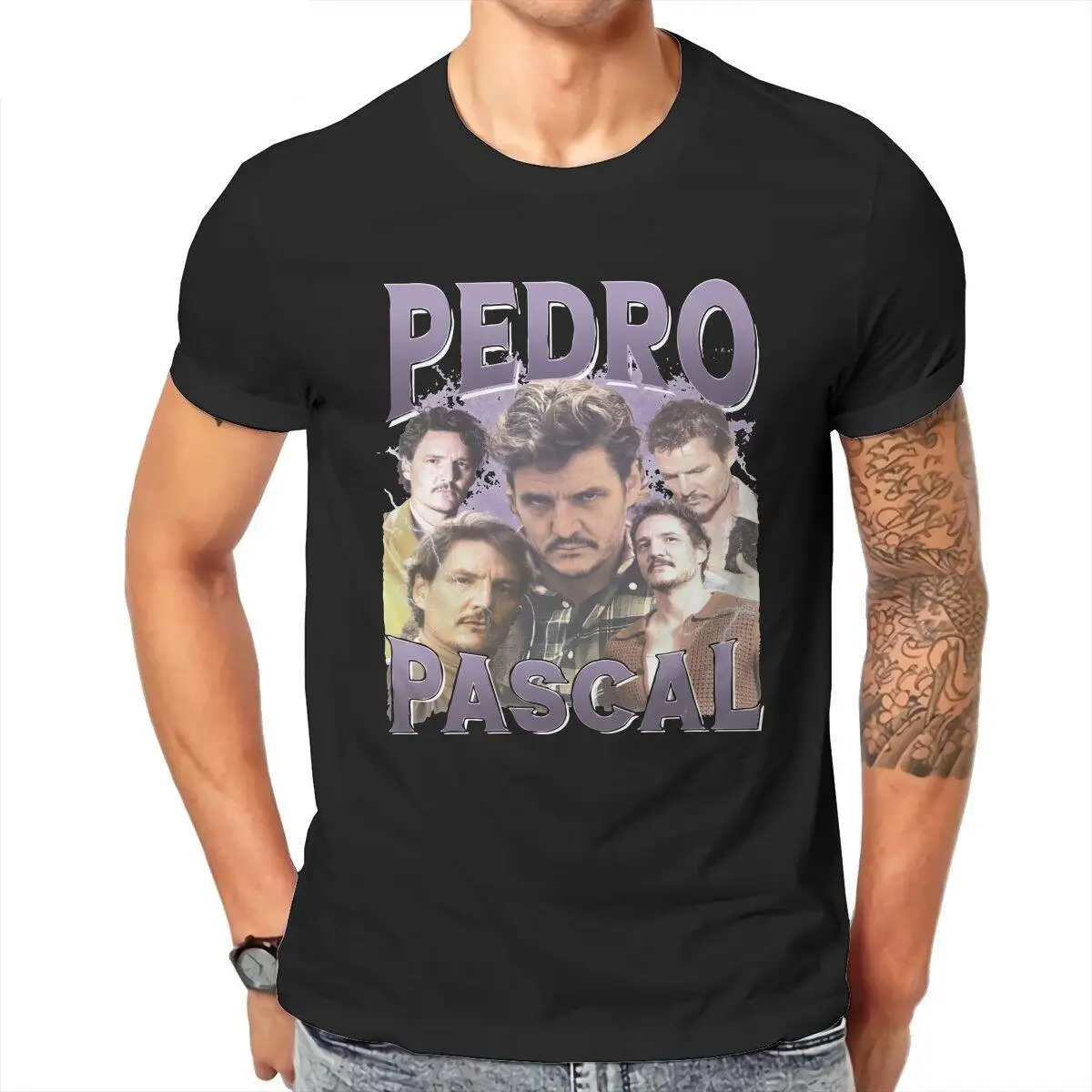 Pedalò The Last Of Us T-Shirt Da Uomo Stile Vintage Anni '90 Novità Tees T-Shirt Girocollo Manica Corta In Cotone Top Unici
