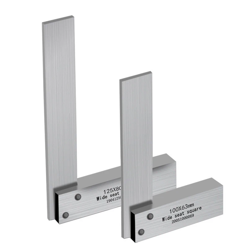 Carbon Steel Angle Ruler 90 Degree Right L-shaped Measuring Tool
