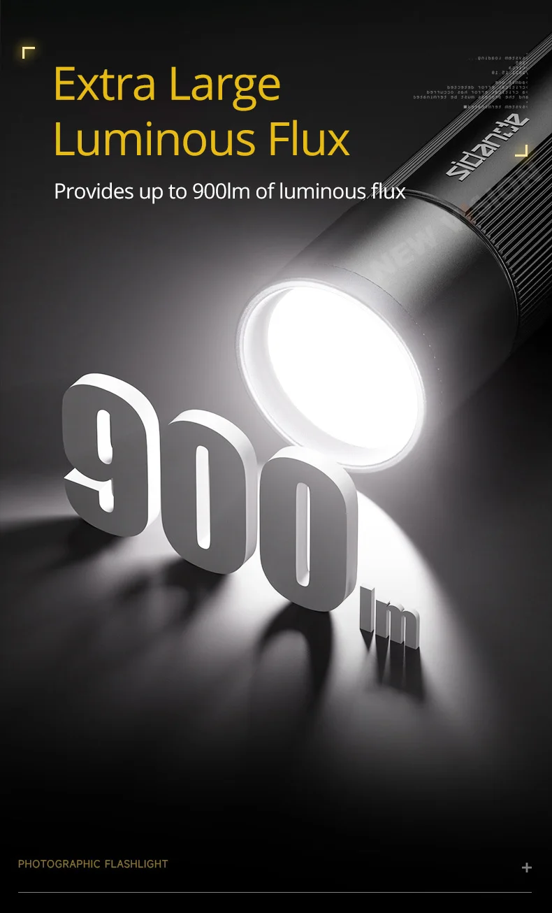 SIDANDE 12W 3500-7000k RGB light Built-in 9000mAh battery Endurance 150 minutes