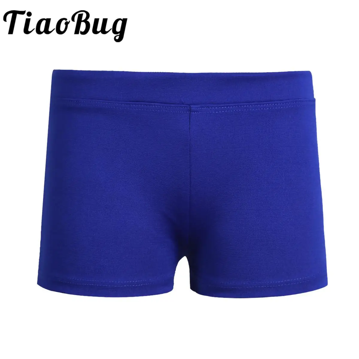 Kinder Meisjes Jongen Uitgesneden Laagbouw Activewear Effen Kleur Ademende Elastische Tailleband Ballet Dans Shorts Yoga Sport Dance Kostuums