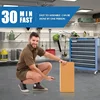 7-Drawer Combined Storage System Tool Chest Rolling Tool Chest Toolbox with 360° Lockable Wheels and Padded Feet 5