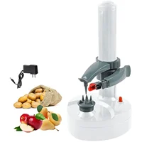 Electric Spiral Potato Peeler Automatic Apple Peeler, Smart Vegetable Fruit Peeler Machine, Kitchen Accessories Peeling Tool 1