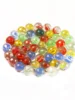 100/200PCS 14mm Colorful Glass Marbles Toy Kids Marble Balls Run Game Solitaire Toy Accs Vase Filler&Fish Tank Home Toy Gift 4