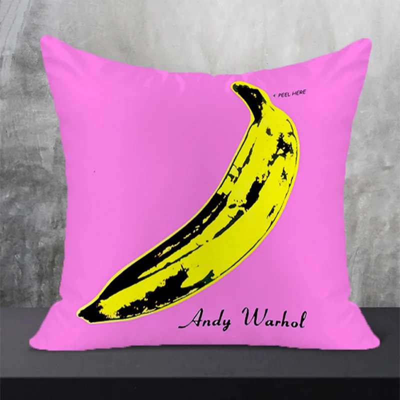 

Velvet Underground Pillowcase Home Decor Cushions Pillow Hugs Furniture Cushion Cover Art Decorative Pillows for Sofa Covers