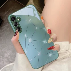 Lingge Dazzling Light Glass Phone Case - Samsung  A25 4G (JSCLL - BB24100225)