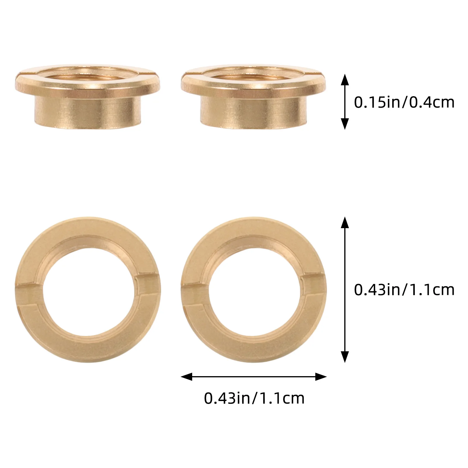 10pcs Clock Movement Nut Quartz Clock Repairing Accessory Mechanism Movement Nuts Mechanism Parts Clockwork