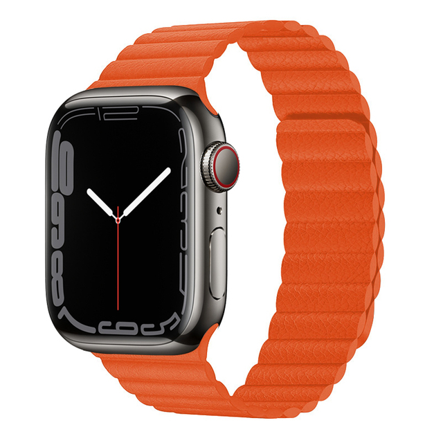 loop for Apple Watch band 44mm 40mm 41mm 45mm 38mm 42mm Magnetic wristband bracelet correa iWatch series 5 4 3 2 SE 6 7