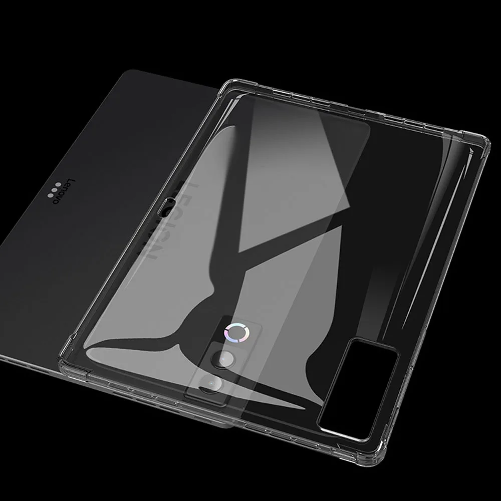 Transparent TPU Shockproof Case for 13-Inch Tablets - Slim Airbag Design
