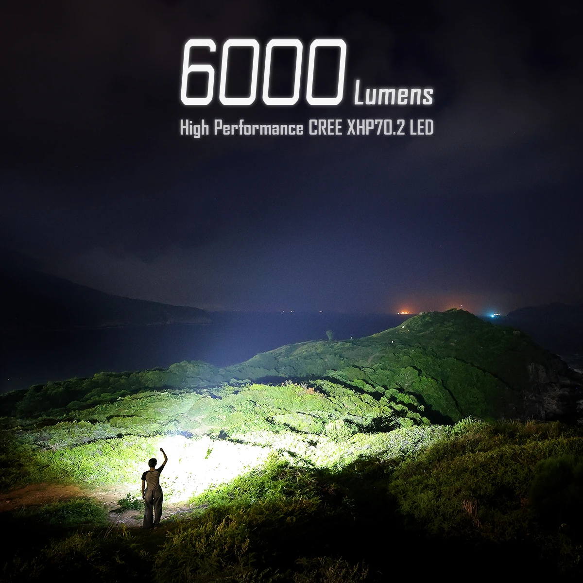 IMALENT BL70 懐中電灯 6000ルーメン IMALENT BL70 EDC Flashlight 6000 Lumens Cree XHP70 HI LED