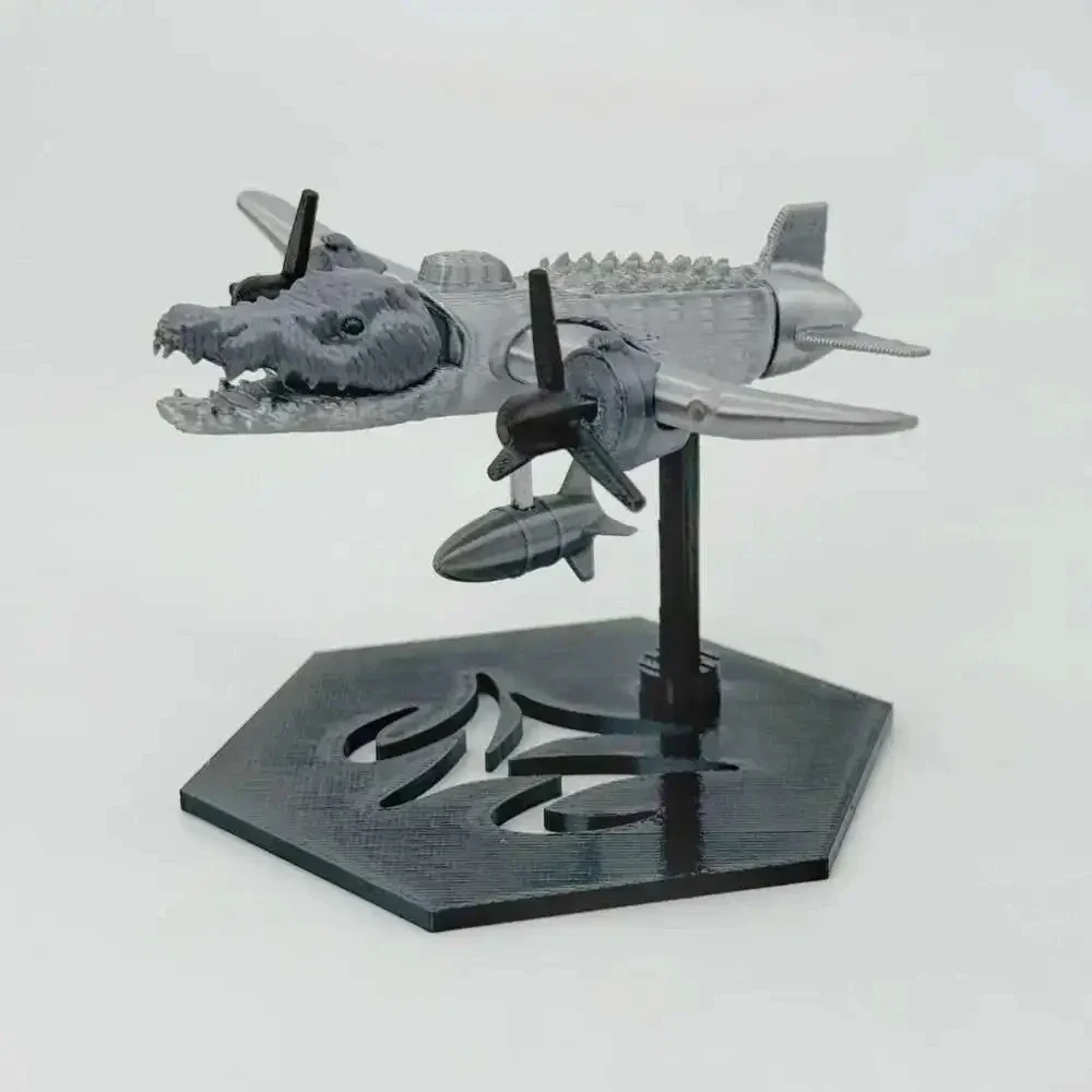 Creative Abstraction Shark Action Figure - The Classic of Mountains and Seas