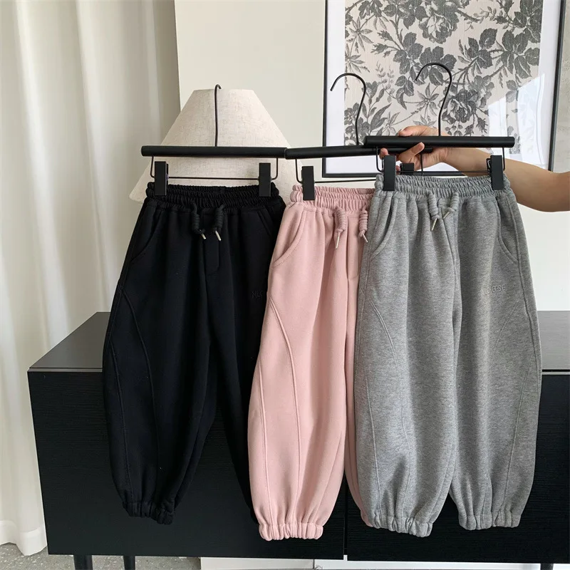 

Kids Pants & Capris, Knitted One Piece Velvet Sport Leggings & Trousers for Boys and Girls