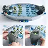 Children Catapult Marble Toy Catapult Battle Board Play Parent-child Double Game Machine Educational 2-player Battle Table Games 3