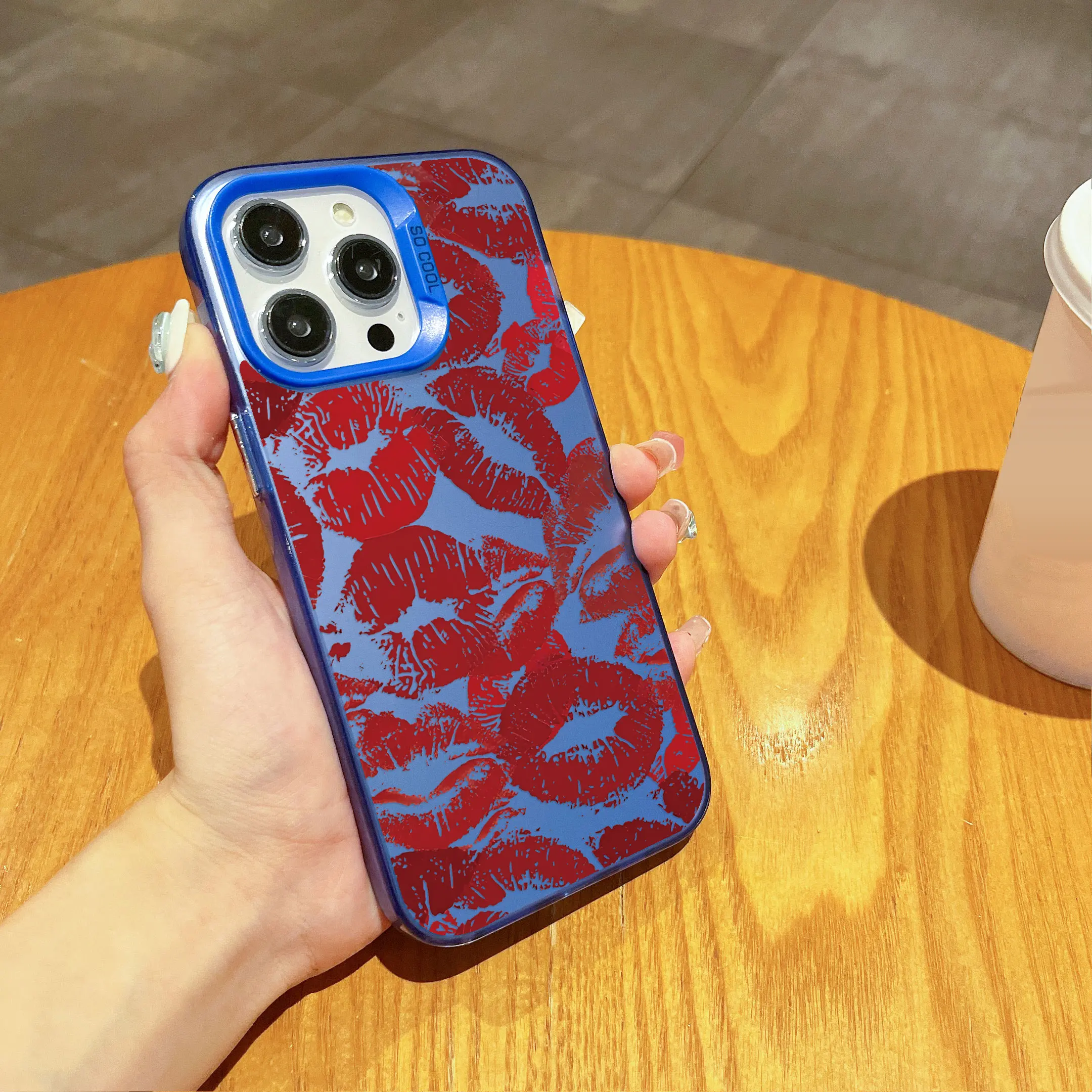 Y2K Original Sexy Kiss Lips Phone Case - Stylish and Protective Cover