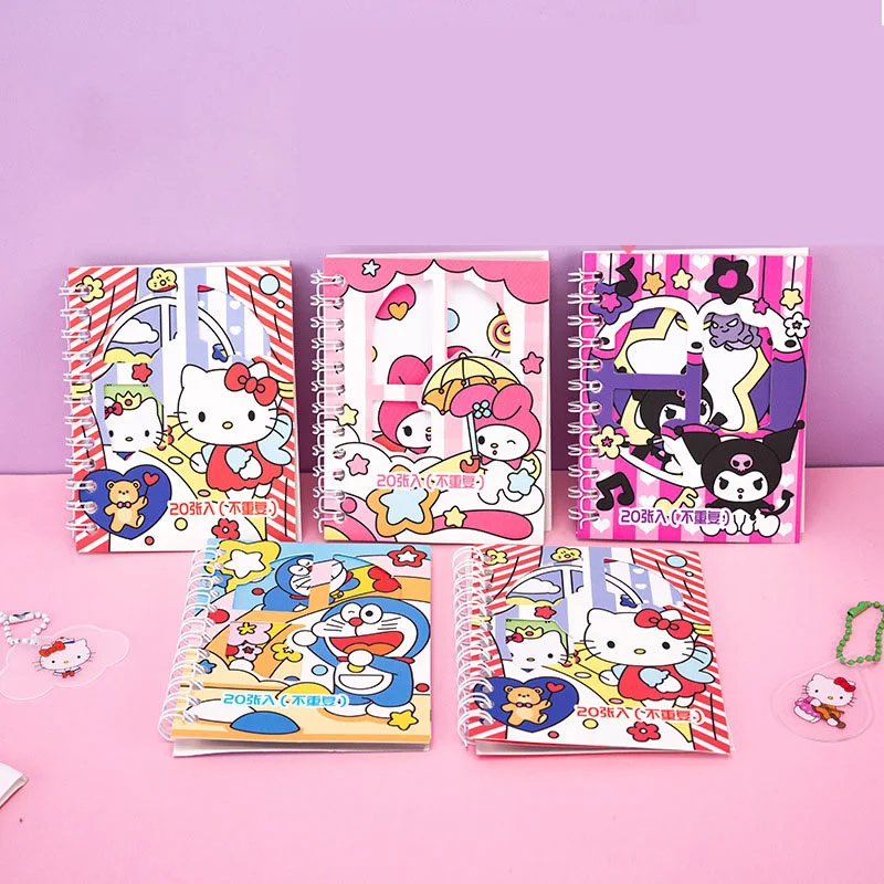 

12 шт./партия, декоративные наклейки Sanrio Kuromi Melody Kitty