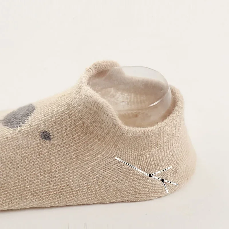 Baby Floor Spring and Summer Breathable Cotton Socks Cartoon Baby Non-slip  Children's Indoor Toddler Socks Wholesale