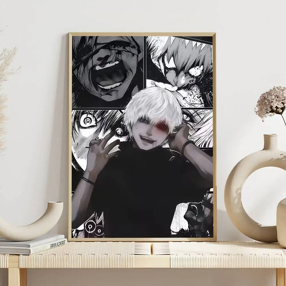 Anime Tokyo Ghoul Cool Canvas Art Poster