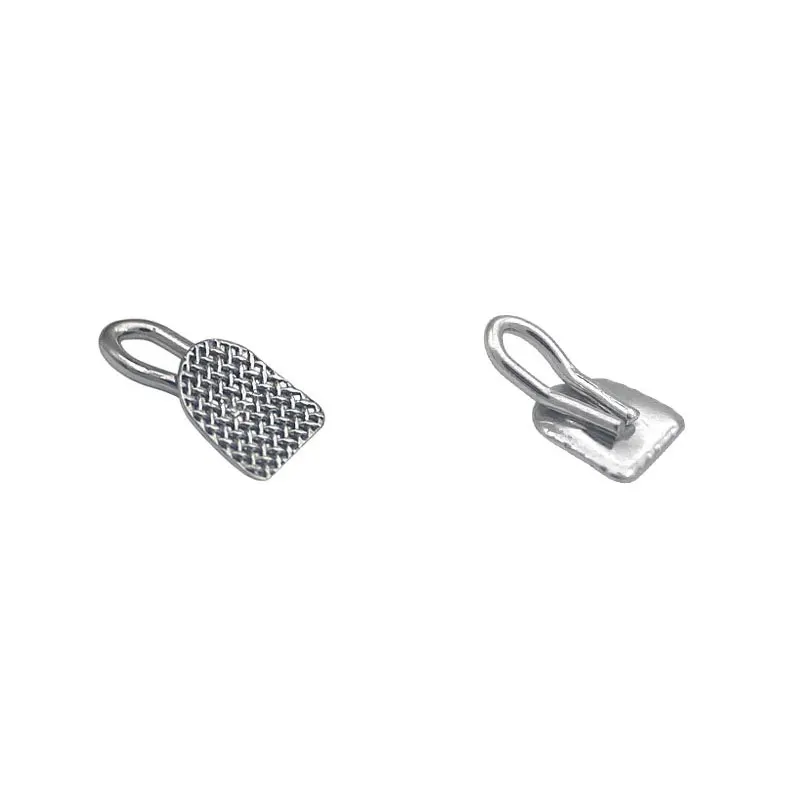Dental Orthodontic Bondable Lingual Buttons & Eyelets - Set of 10
