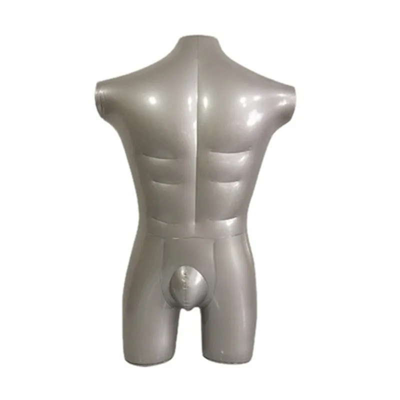 New 1pc Fashion Man Whole Body Inflatable Mannequin Dummy Torso Model NO.1014 
