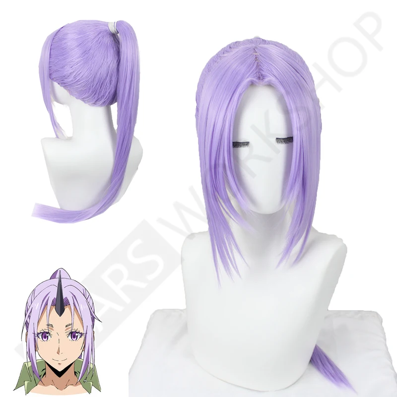 

Парик из термостойкого волокна для Хэллоуина с длинными фиолетовыми волосами