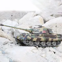 Henglong German "tiger" King (henschel) 7.0 Heavy Remote Control Tank 3888a Metal Track Road Wheel Rc Remote Control Model Toy 2