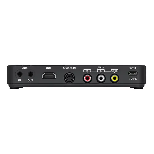 UNISHEEN UR230A Analog CVBS RCA SVideo Camera USB Tape VHS Capture Box MP3 Video Recorder VCR to Digital Converter - Image 3