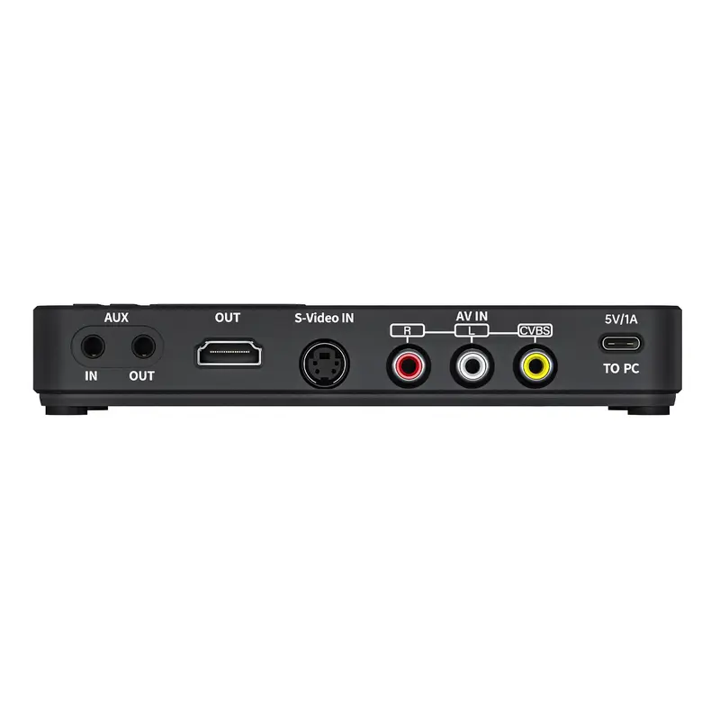 UNISHEEN UR230A Analog CVBS RCA SVideo Camera USB Tape VHS Capture Box MP3 Video Recorder VCR to Digital Converter - Image 3