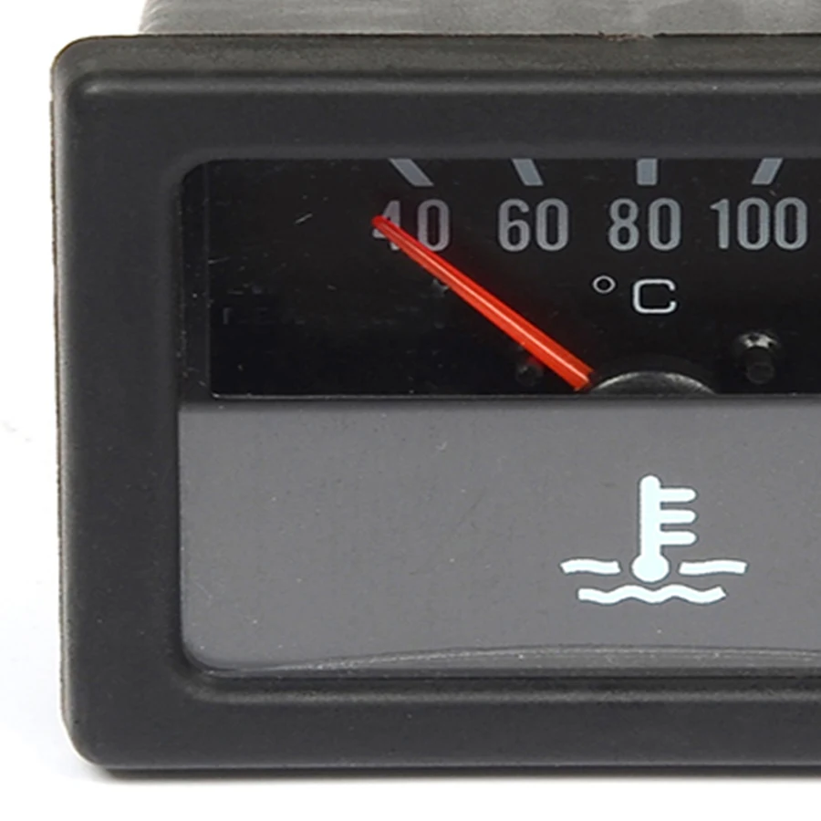 12V 사각형 수온계 40-120 ℃ 범용 053-TL4 트럭 지게차 트랙터 로더 수온계