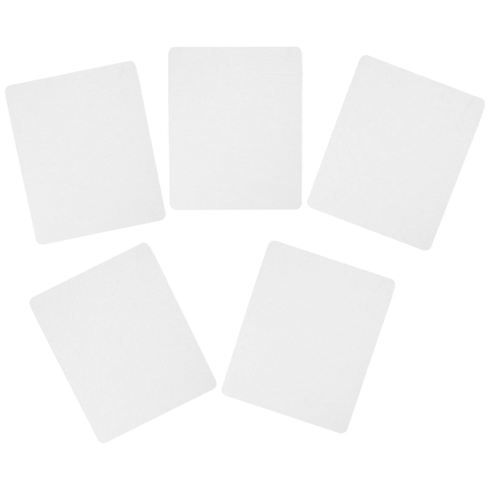 

5Pcs Blank Desktop Mouse Pads Sublimation Computer Mouse Pads Sublimation Mouse Cushions