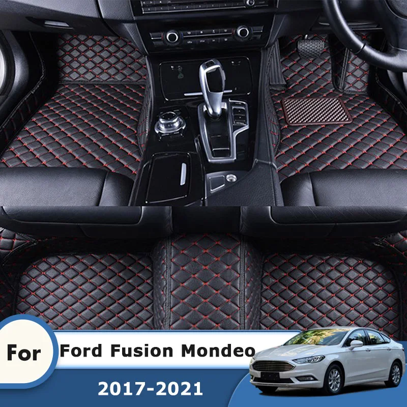 

RHD Carpets For Ford Fusion Mondeo 2021 2020 2019 2018 2017 Car Floor Mats Parts Foot Liners Custom Styling Interior Accessories