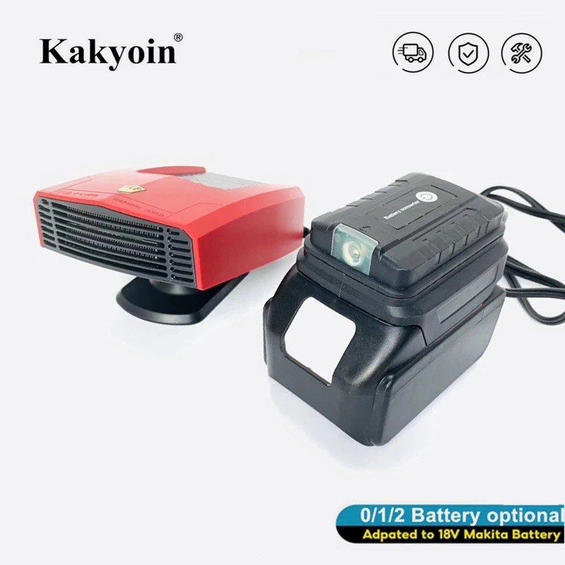 Wireless Electric Heater Portable Heater With USB Light Makita battery Mini Household Radiator Remote Warmer