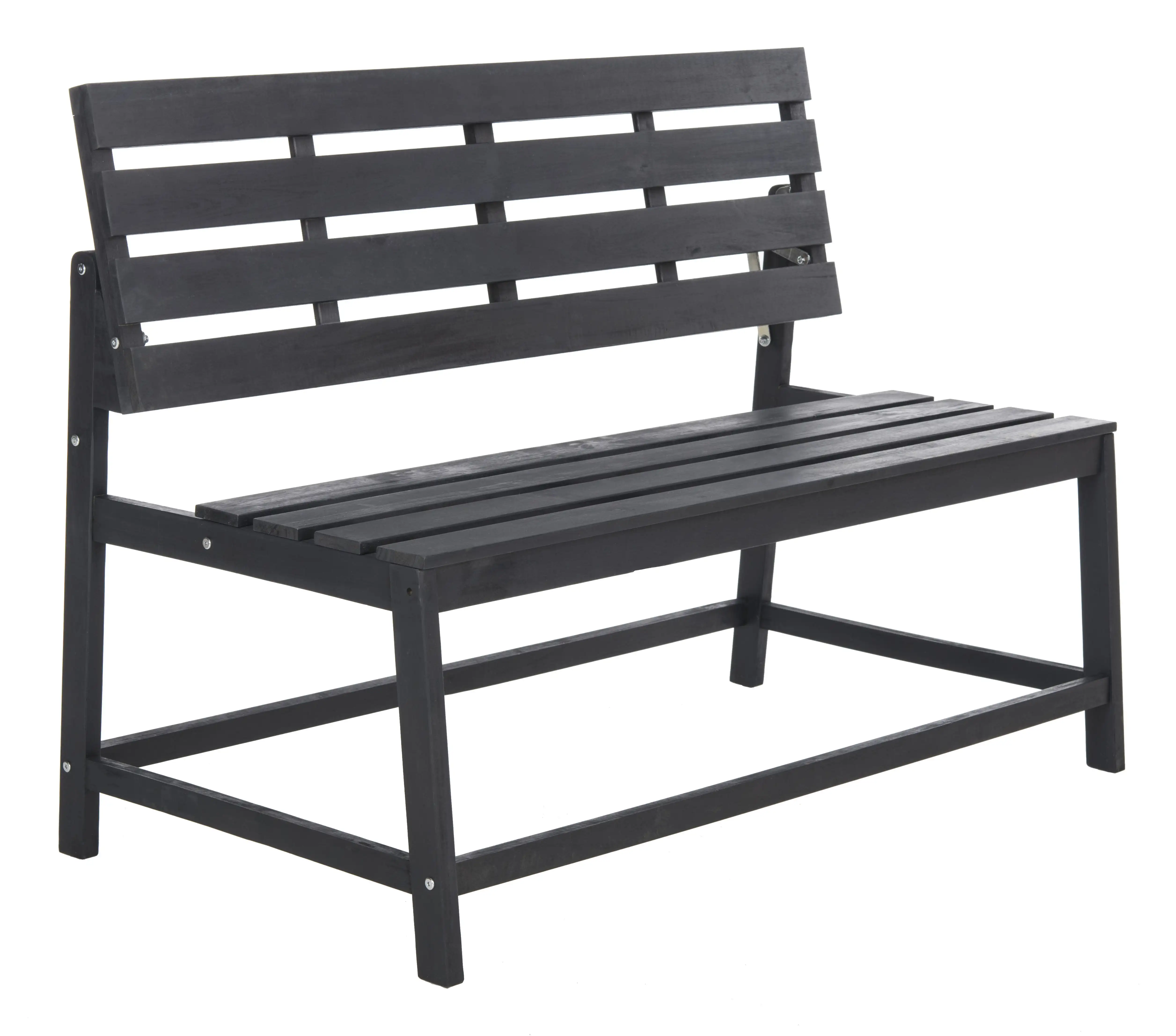 

Outdoor Glam Balcony Convertible Bench and Table