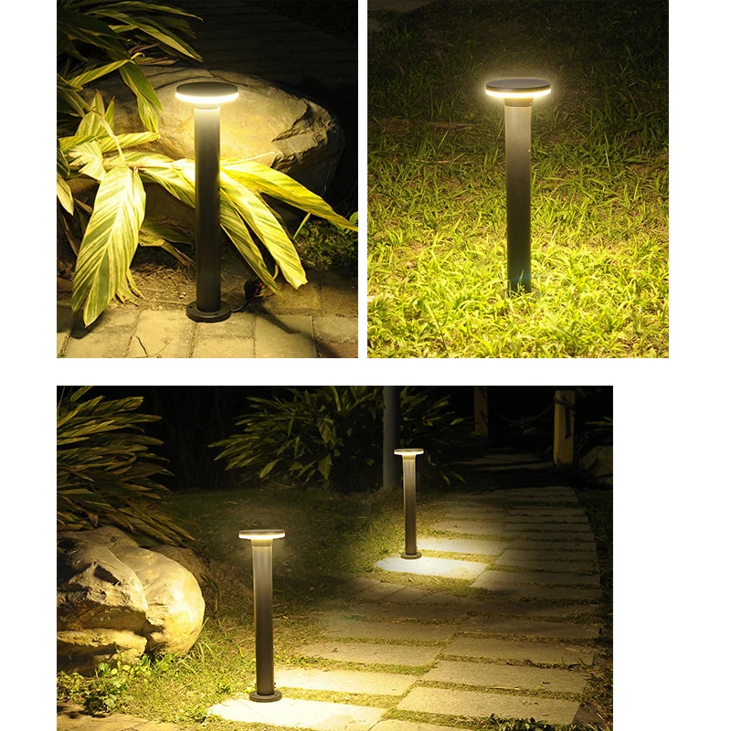 Tanie 10W lampka LED na trawnik zewnętrzna wodoodporna aluminiowa lampa trawnikowa sklep