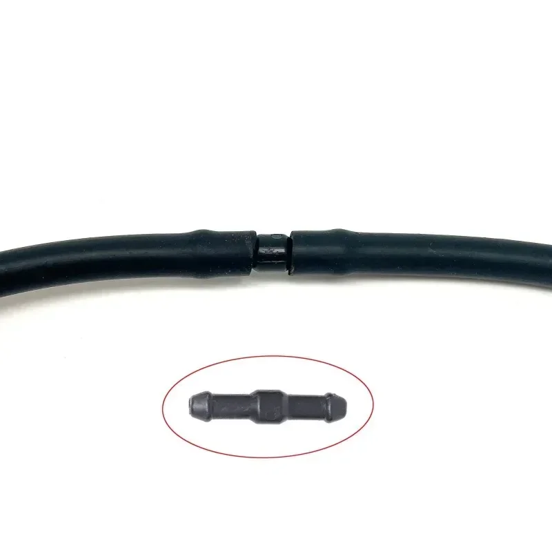 Windshield Washer Tube Connector Joiner T Piece Straight 3 Way Y Piece Air Fuel Water Gasoline Cleaner Washer Nozzle Hose 18Pcs 4