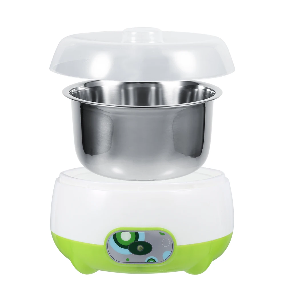 DIY Yoghourt Machine 220V 1L Automatic Stainless Steel Liner Yogurt Maker Machine Home DIY Yoghourt Container yoghourt machine 5