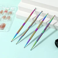 Unlock your creative potential with this versatile Nail and Clay Art Dotting Tools Set - Perfect for DIY Manicures and Sculpture 1