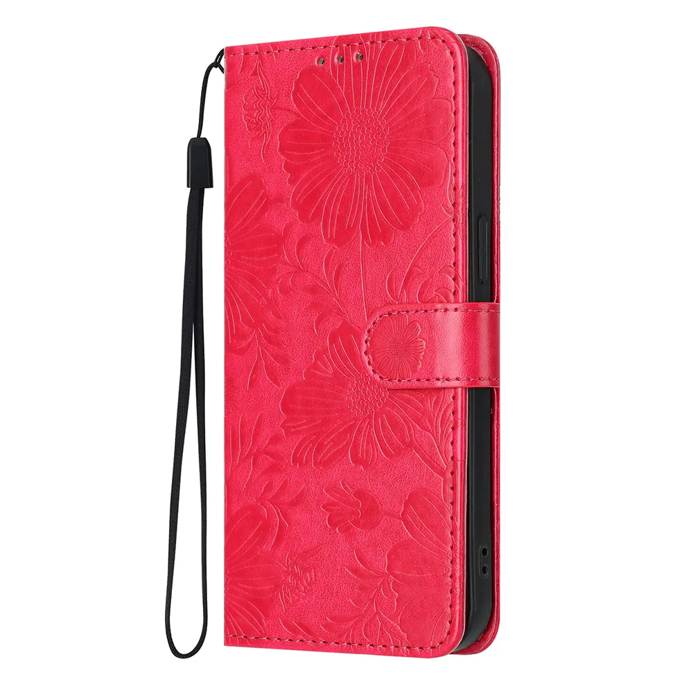 Elegant Leather Wallet Phone Case with Card Storage