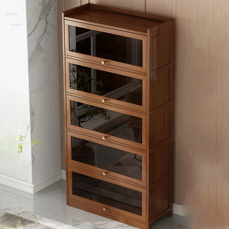 Children's Bookcases Rack Home Solid Wood Bookshelves Simple Living Room Multi-layer Storage Shelves Children's Furniture Zn