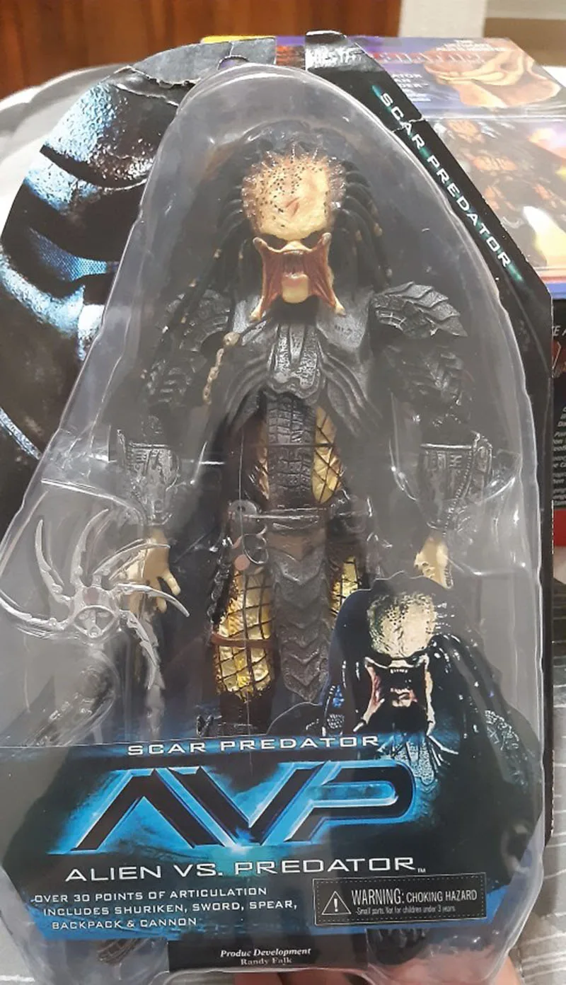 Neca Masked Scar Predator Avp Alien Vs 