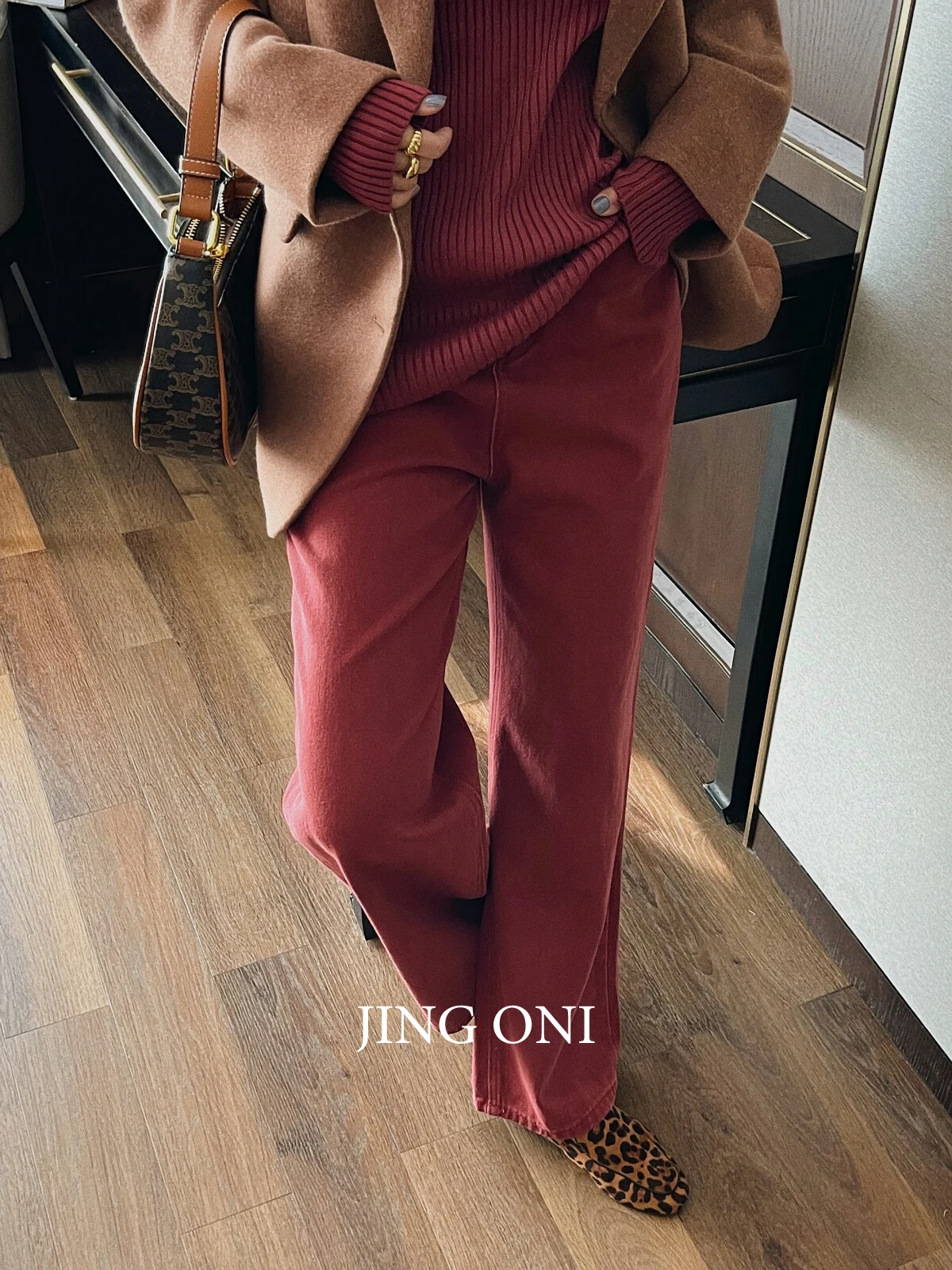 Cargo Pants Woman Clothing 2023 Y2k Korean Style Fashion Vintage Autumn High Waist Long Jeans Trousers Baggy Winter Elegant Chic