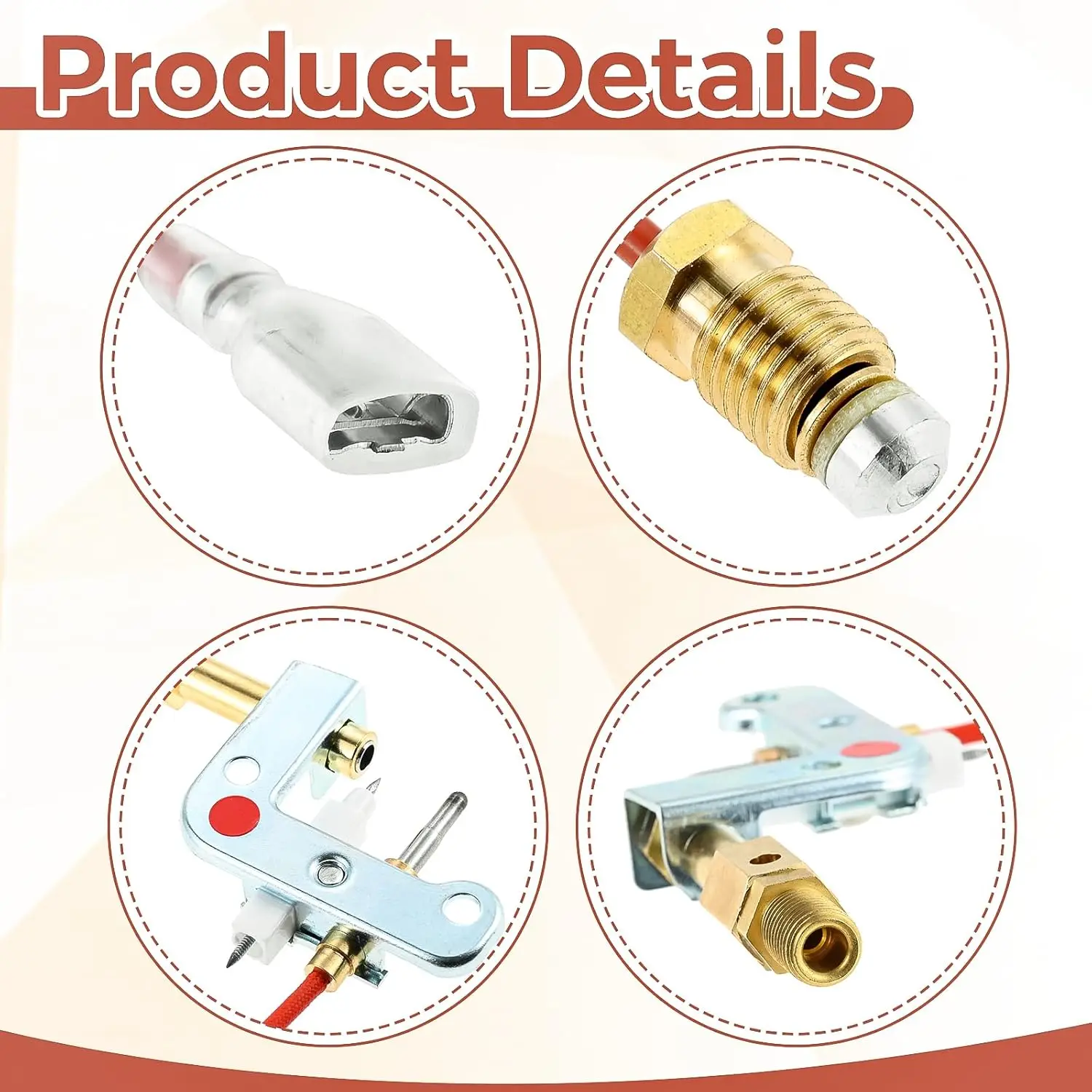 Pilot Assembly F273401 73404 Replace Portable Buddy Mr Heater MH9B MH9BX for Dewalt Small Propane Heater for Heat Star / Enerco