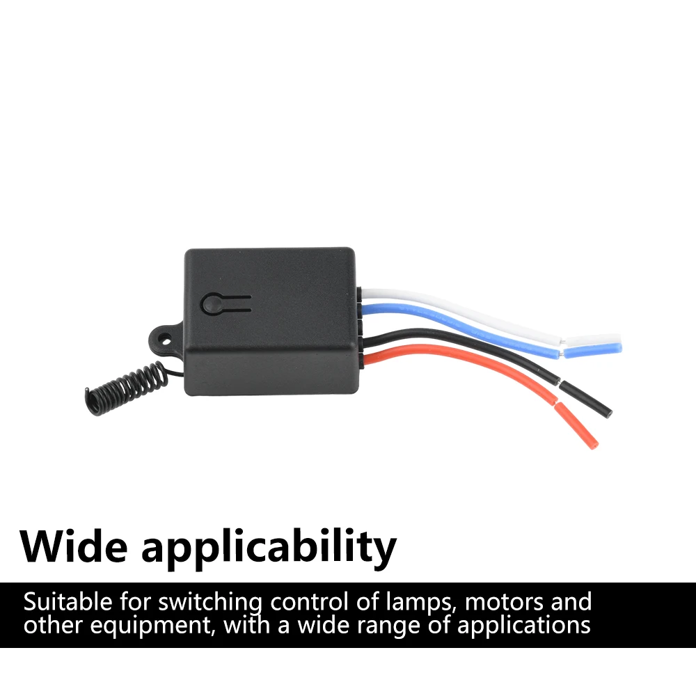 Smart Wireless Switch Receiver 10A 433MHz RF Relay Remote