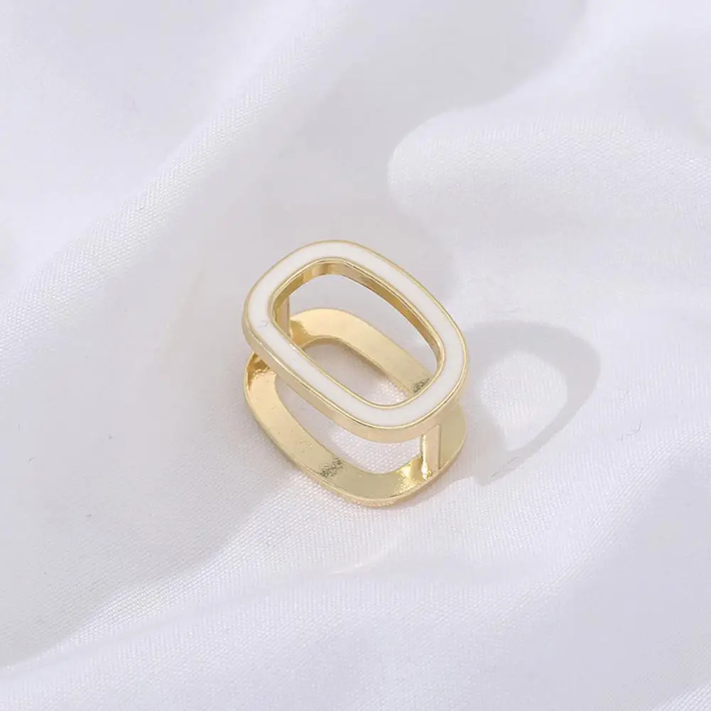 Premium Scarf Buckle Clothing Matching Fix Shawl Fine Workmanship Scarf Decoration Party Shawl Ring 4