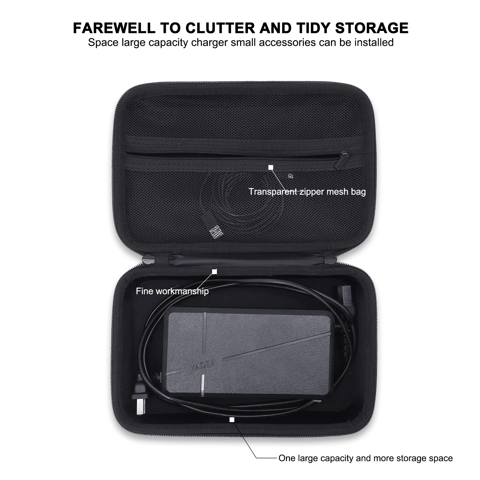 Waterproof Hard EVA Case Storage Bag Shockproof Electric Car Power Handheld Protection Bag Motorcycle Accessories motorcycle luggage bag