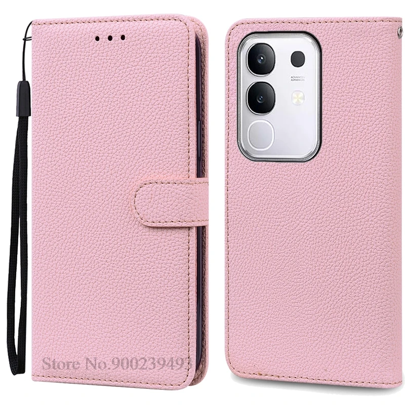 Luxurious Leather Flip Wallet Phone Cover with Soft TPU Silicone
