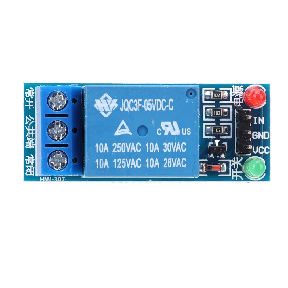 5V 12V 24V Relay Board Support High Or Low Level Trigger Relay Switch Module with Optocoupler Isolation Electronic Components