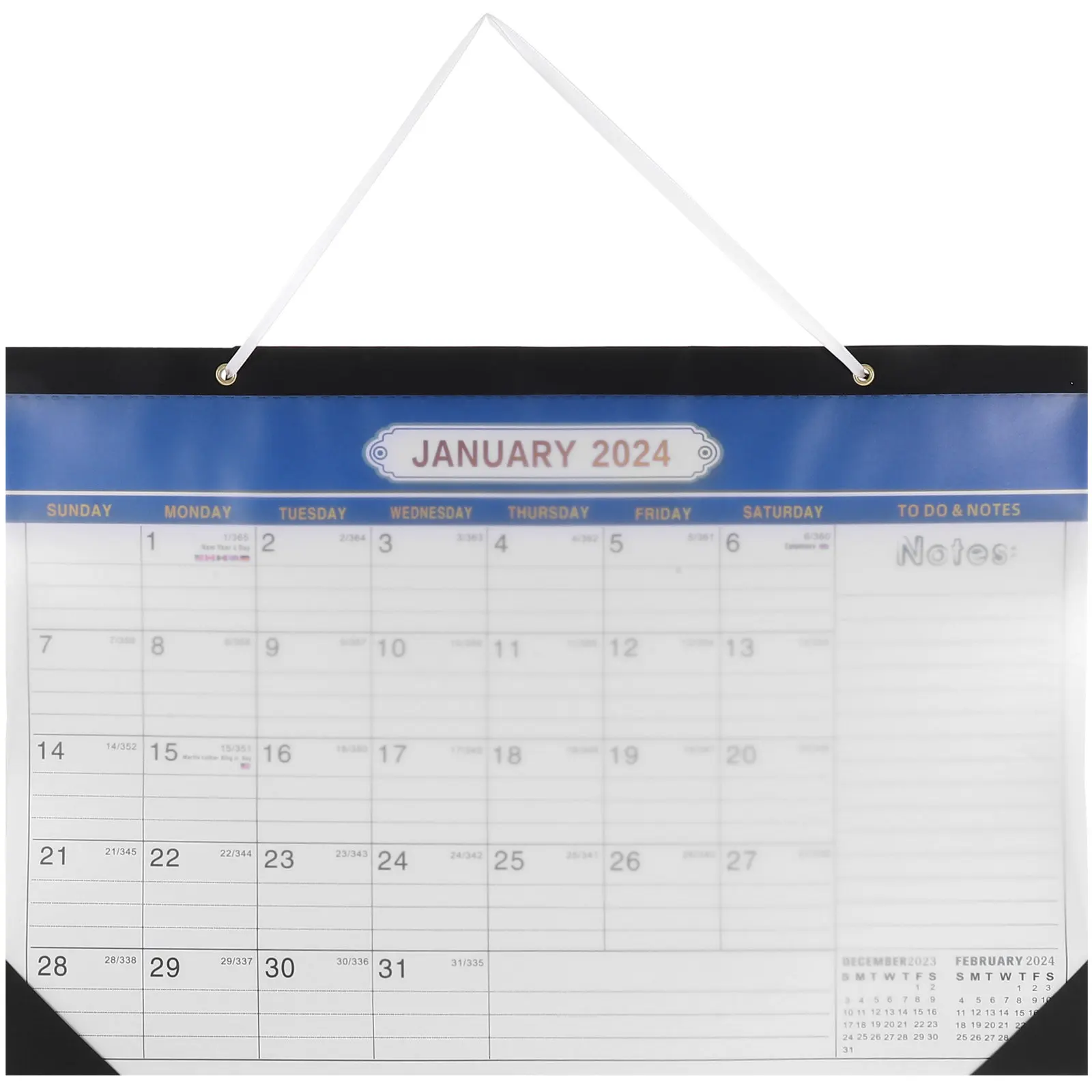가정용 달력 월간 벽걸이 달력 섬세하고 선명하게 인쇄된 일일 플래너 사무용품 필기 메모 계획