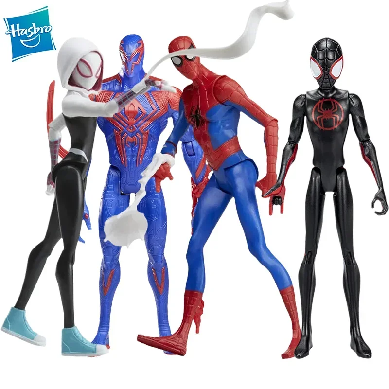 

Фигурки героев мультфильма «Человек-паук» Марвел «Hasbro», 2099 миль Моралес, аниме «Человек-паук-Гвен», игрушки-модели
