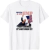 Donald Trump Shooting incident Cotton T-shirt Donald Trump Supporter Printing T-Shirt Fashion Cotton Casual Mens T-Shirt 3