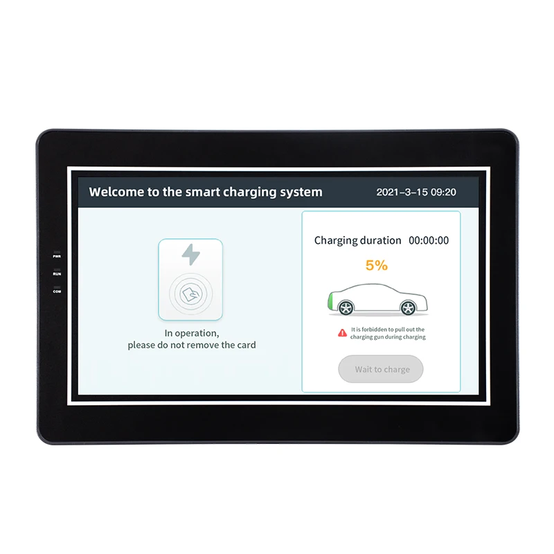 Huaqingjun VFD ġ ũ, 10.1 ġ LCD HMI ̴ RS485 232 422  DC19-30V
